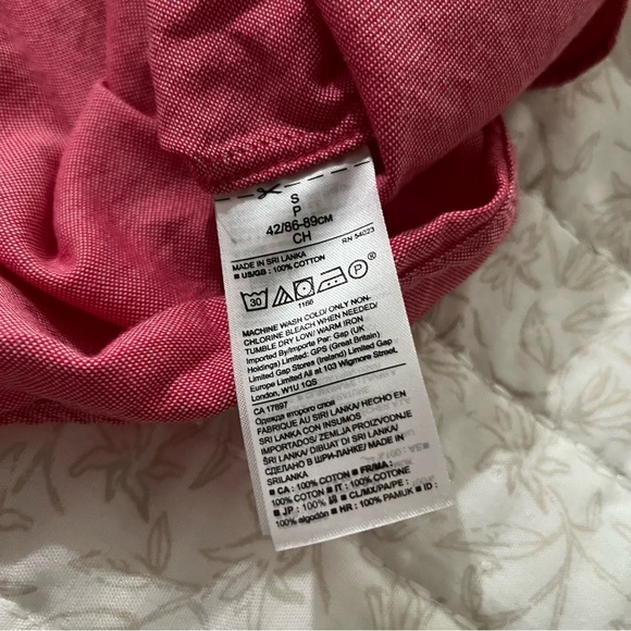 Banana Republic Quinn Boy Fit Button Down Top Size Small - Picture 4 of 5